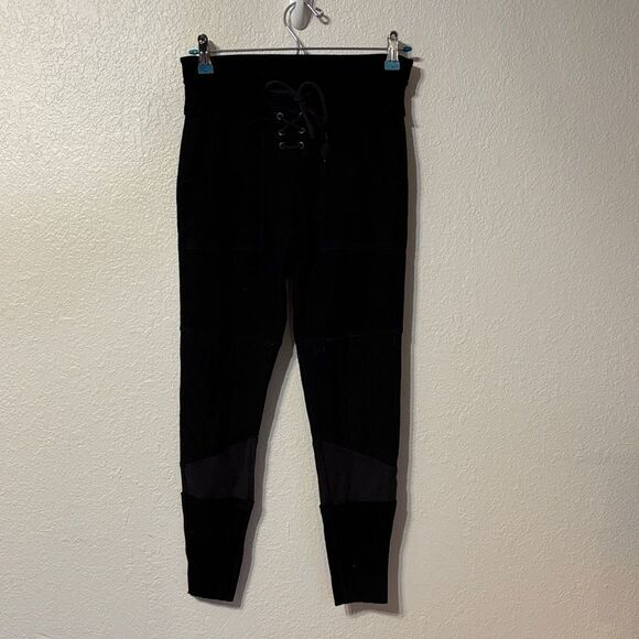 free people movement Pants - Free People Movement Surya Lace Up Leggings Small